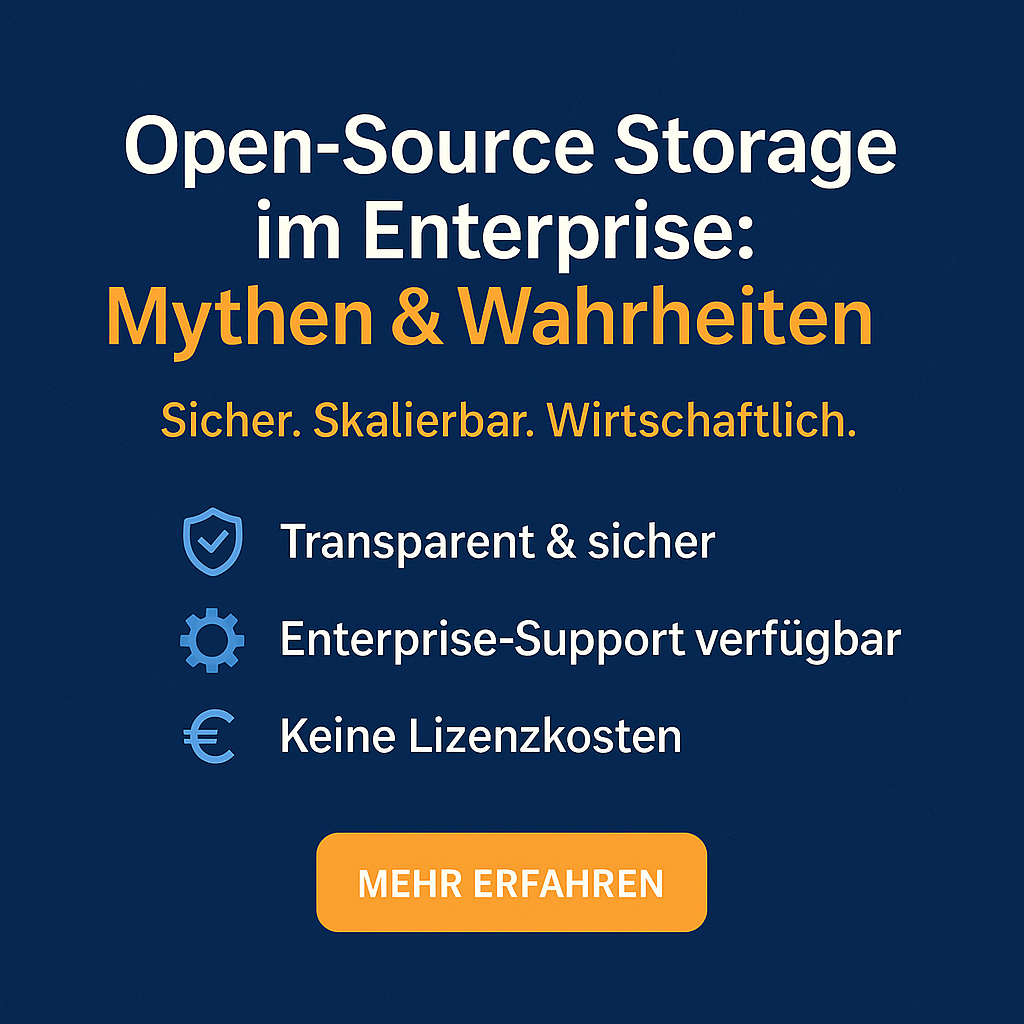 Open-Source Storage in the Enterprise: Myths & Facts