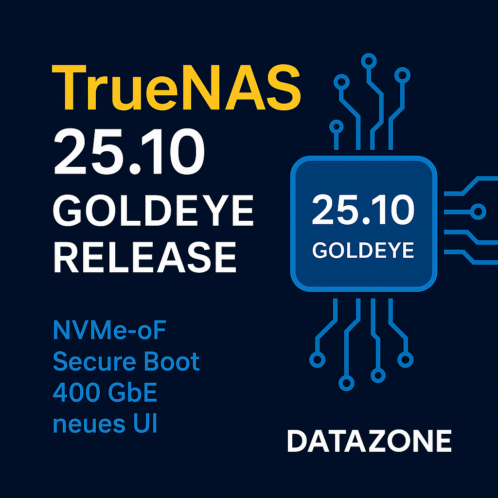 TrueNAS 25.10 "Goldeye" – The Big Fall Update Is Here