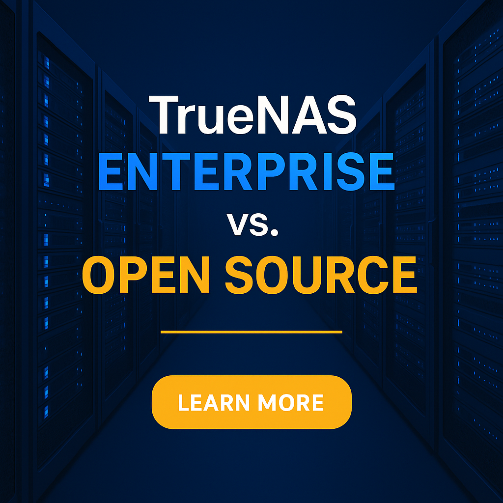TrueNAS Enterprise vs. Community — The Comparison