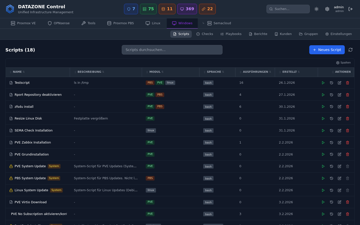 Scripts and Playbooks