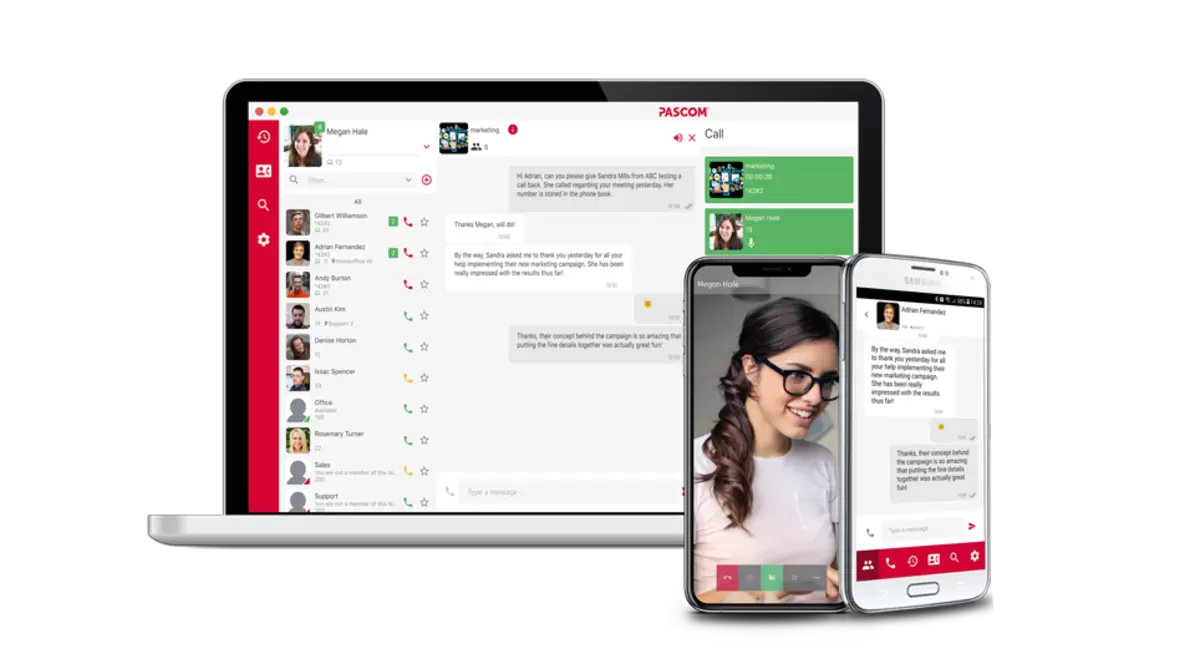 Pascom Flexible UCC - Unified Communications